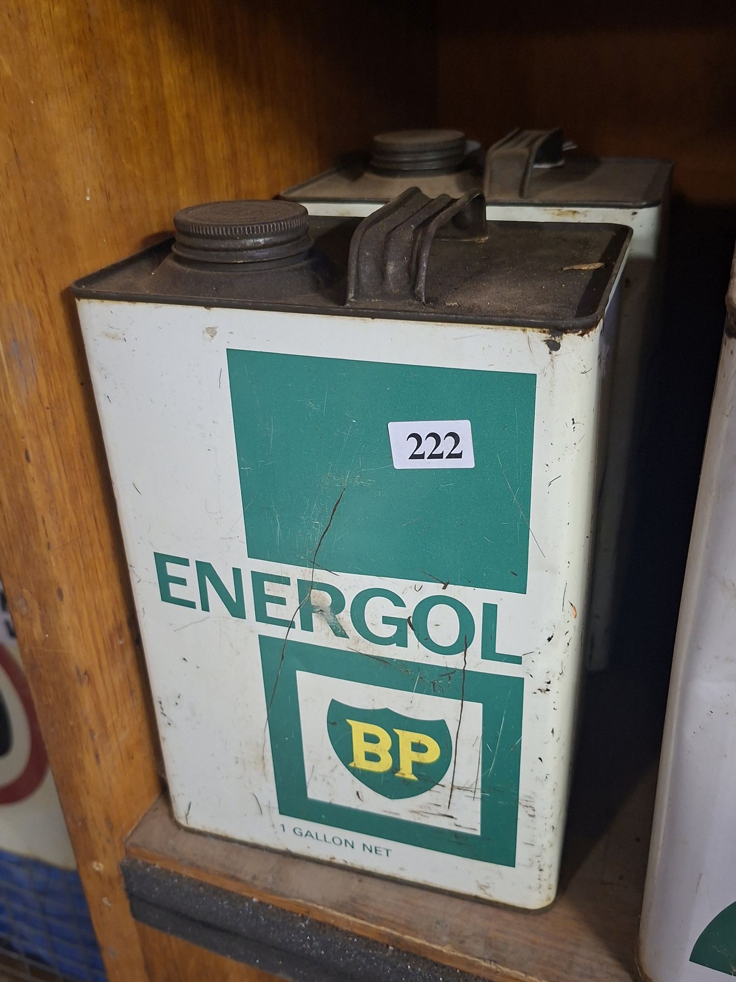 Bp Energol Tins