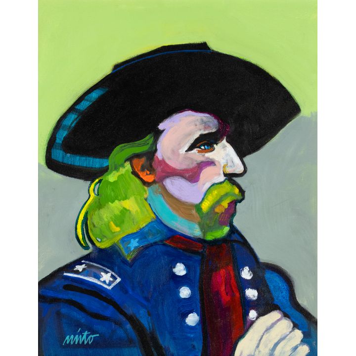 John Nieto (1936-2018), General Custer, 2016