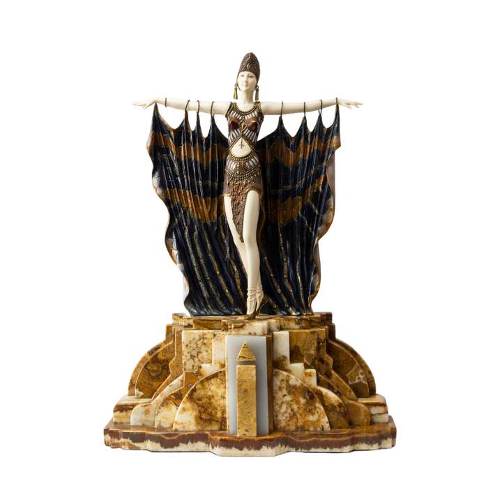 DAMA ESTILO DEMETRE HARALAMB CHIPARUS (1886 A 1947)