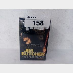 JIM BUTCHER S DRESDEN FILES - 20TH ANNIVERSARY BOX SET - BOOKS 1-5 IN SERIES
