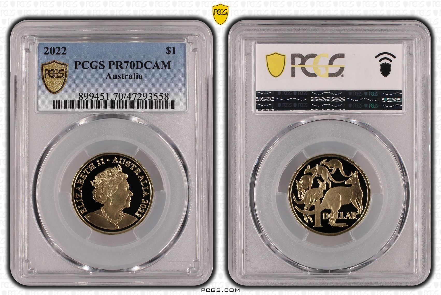 One Dollar, 2022, PCGS PR70DCAM