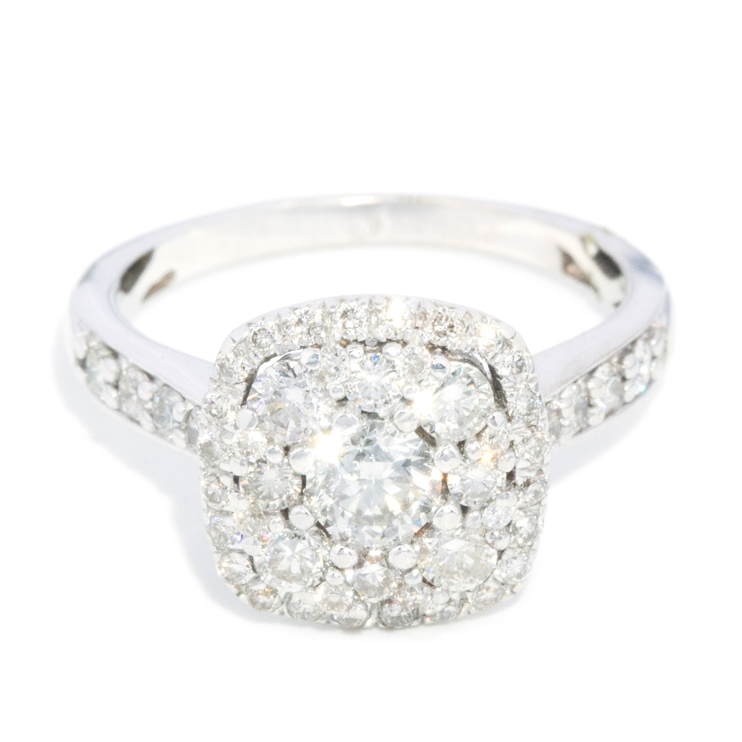 9ct Diamond Ring