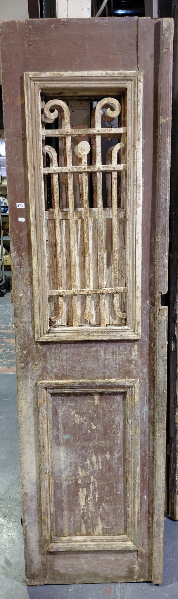 470 · SCRUBBED PINE FRENCH STYLE DOORS