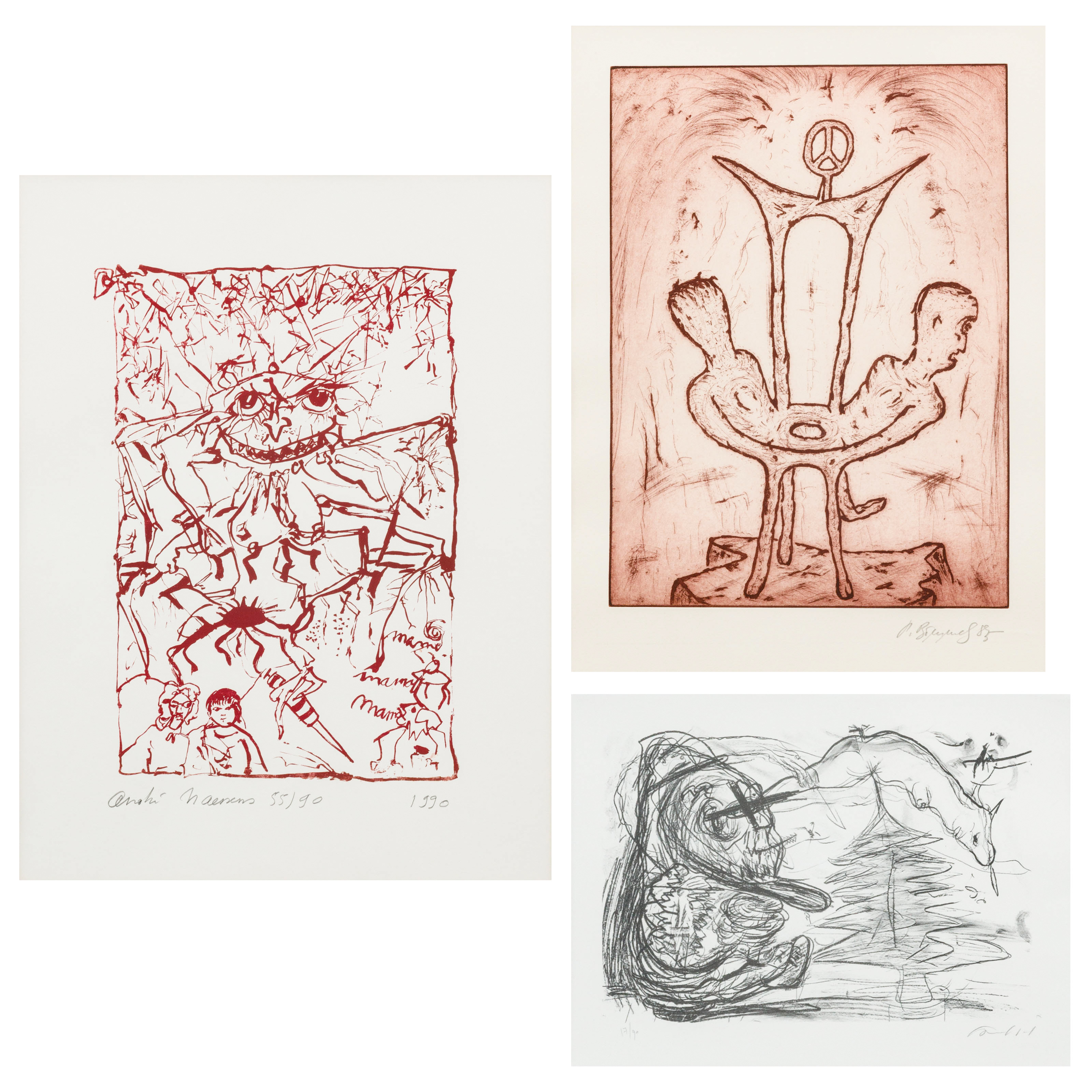 Diverse kunstenaars/ artistes divers – kavel bij Bernaerts, Antwerp