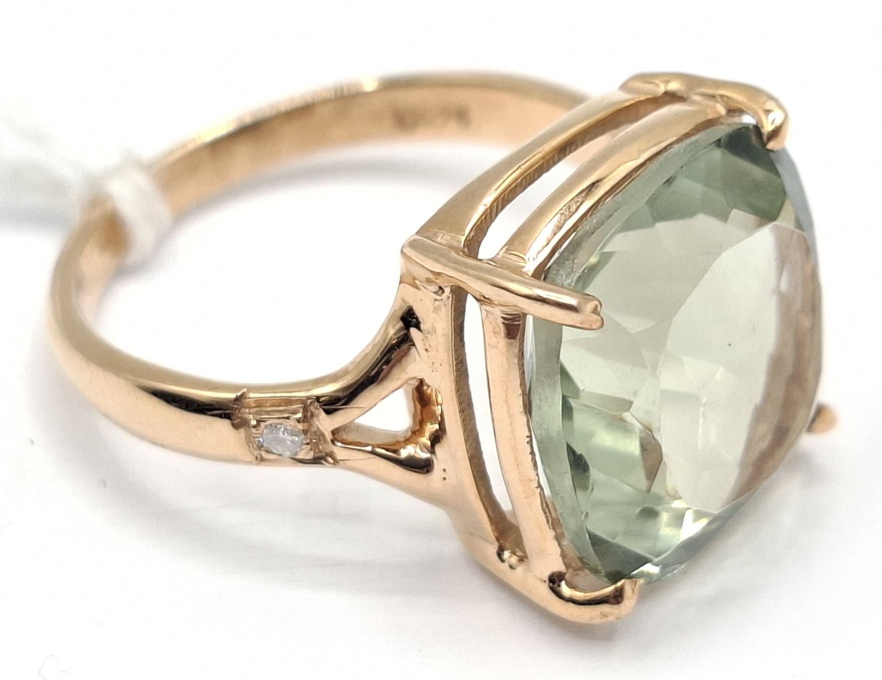 1063 · ROSE GOLD PLATED COCKTAIL RING