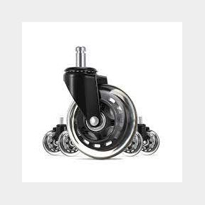 Office Chair Castor Wheels for All Floors BLACK 51651/1155- (P3)(A3)