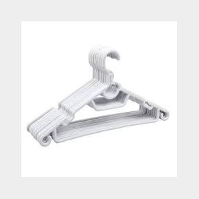 Plastic Clothes Hangers - 10-Piece
- 51736/1376 SN B4 (S9)