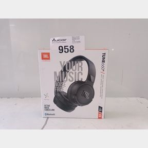 JBL TUNE 660NC WIRELESS ON-EAR ACTIVE NOISE CANCELLING HEADPHONES - BLACK