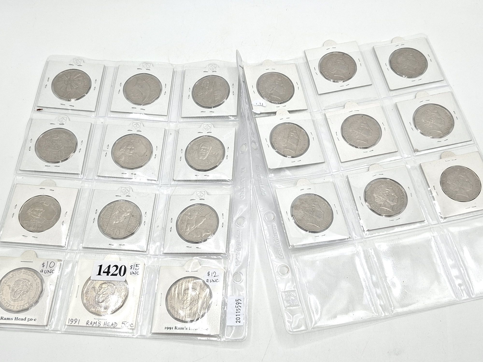 Collectable Australian 50 Cent Pieces