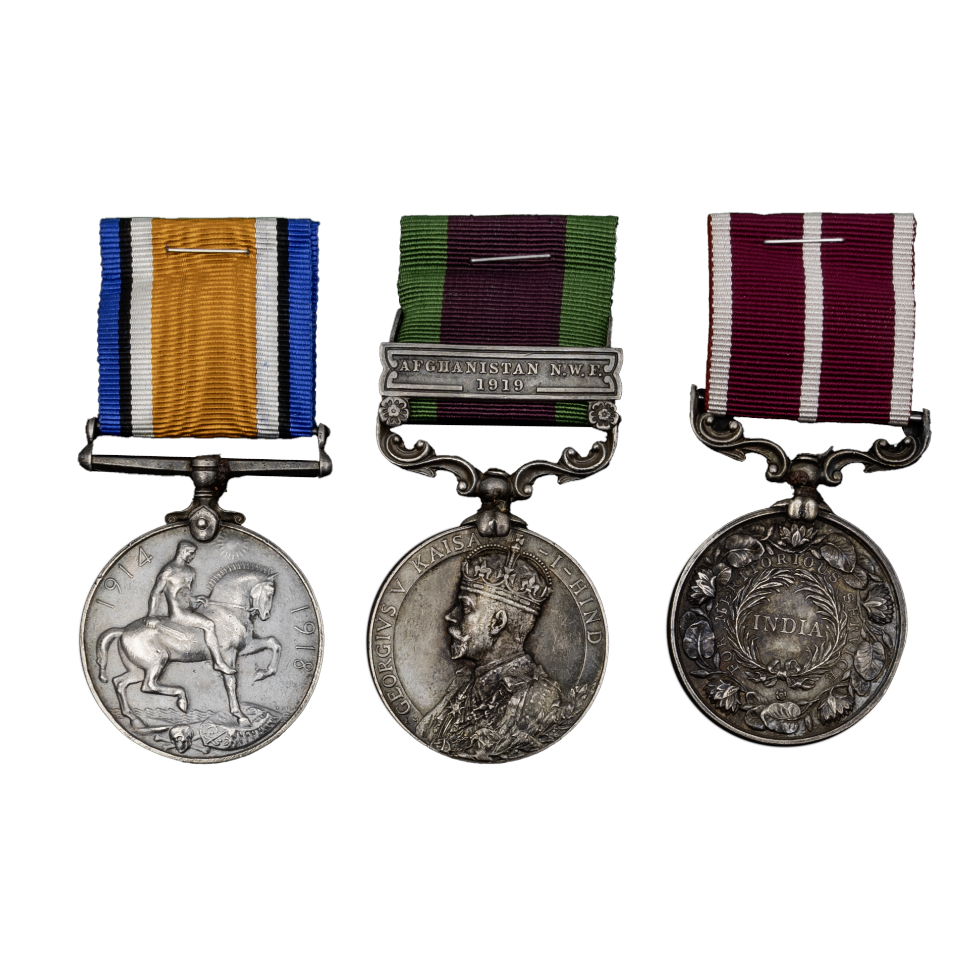 India, Trio, WWI, EF