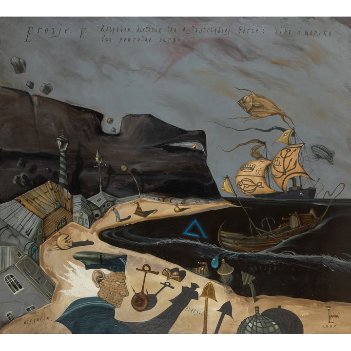 Andrzej Lipniewski | Erozje V, 1990