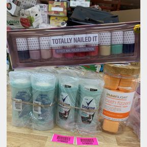 DEGREE DEODORANT , BATH FIZZERS & NAIL POLISH