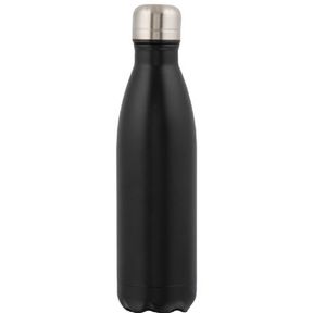 Double Wall Hot And Cold 500ML Stainless Steel Water Bottle Pink + Black |