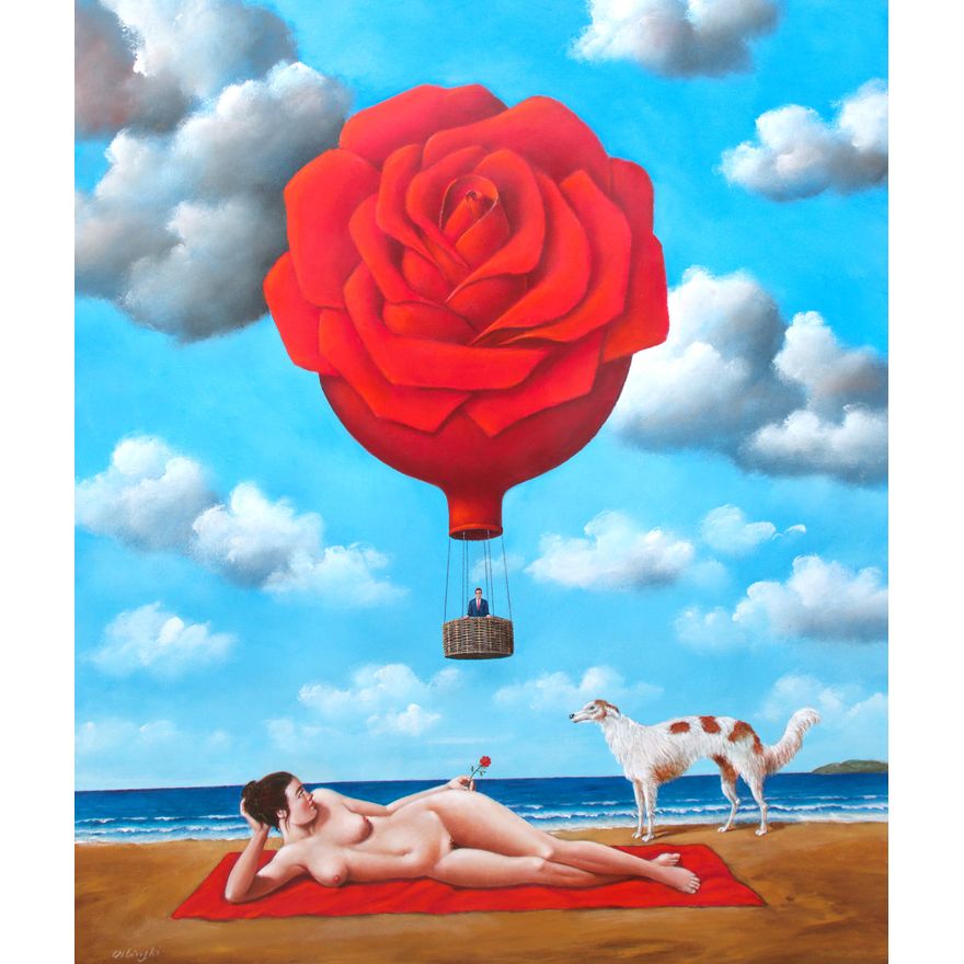 Rafał Olbiński | Chaque femme en reve, 2020