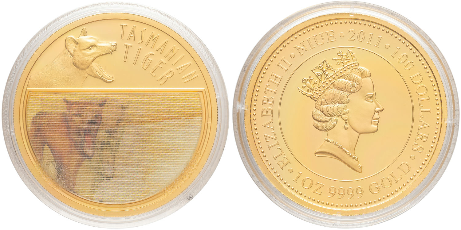 Niue, Elizabeth II, One Hundred Dollars, 2011, FDC
