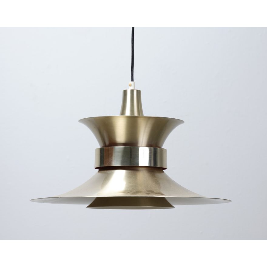 Anodized aluminium Danish pendant light