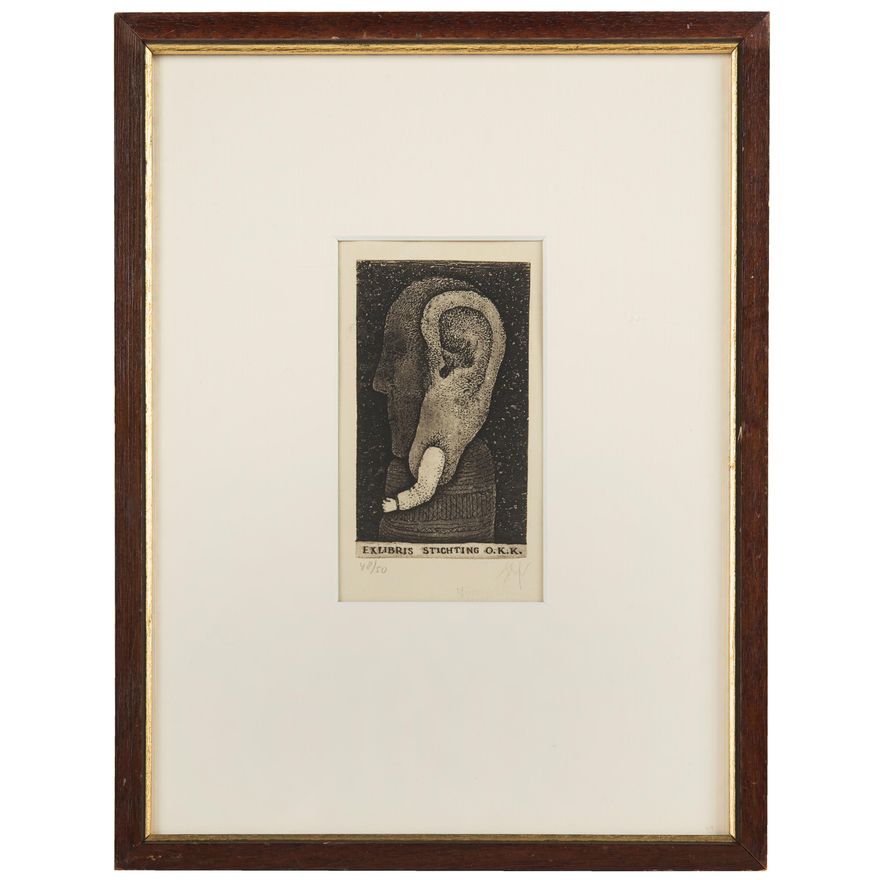 Stasys Eidrigevicius | Ex libris Stichting O. K. K.