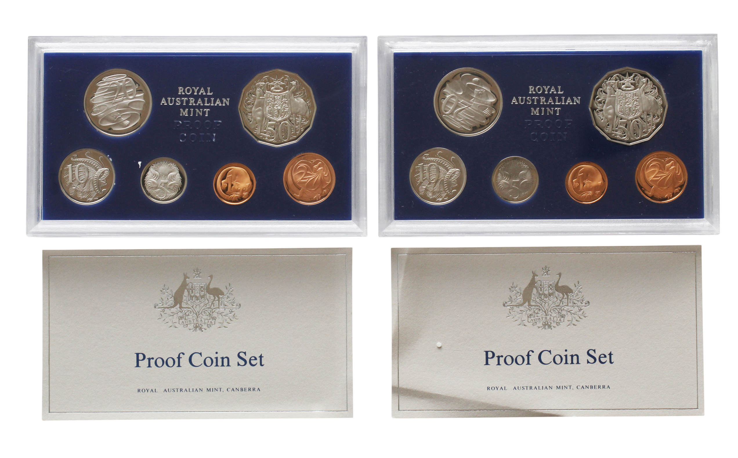 Pair, Proof Sets, 1981, FDC