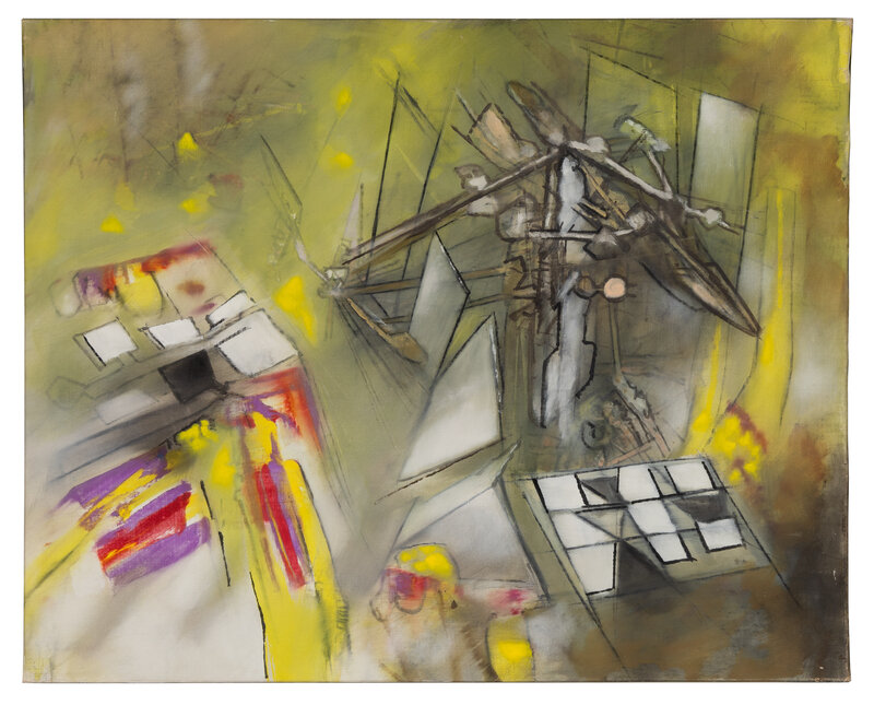 Roberto Matta
(Chilean, 1911-2002)
Jazz II, 1959