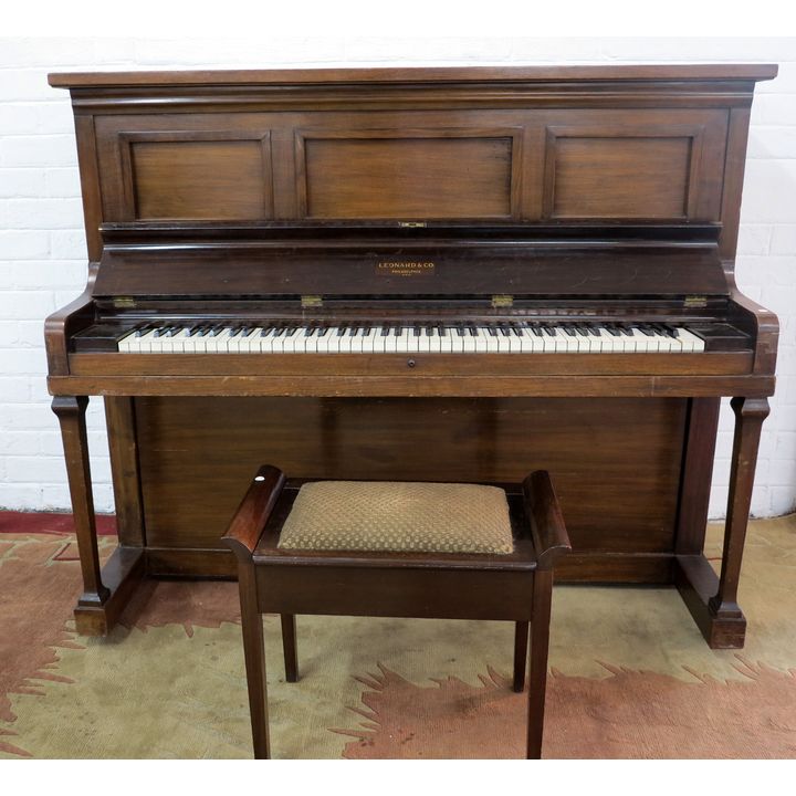 PIANO AND STOOL