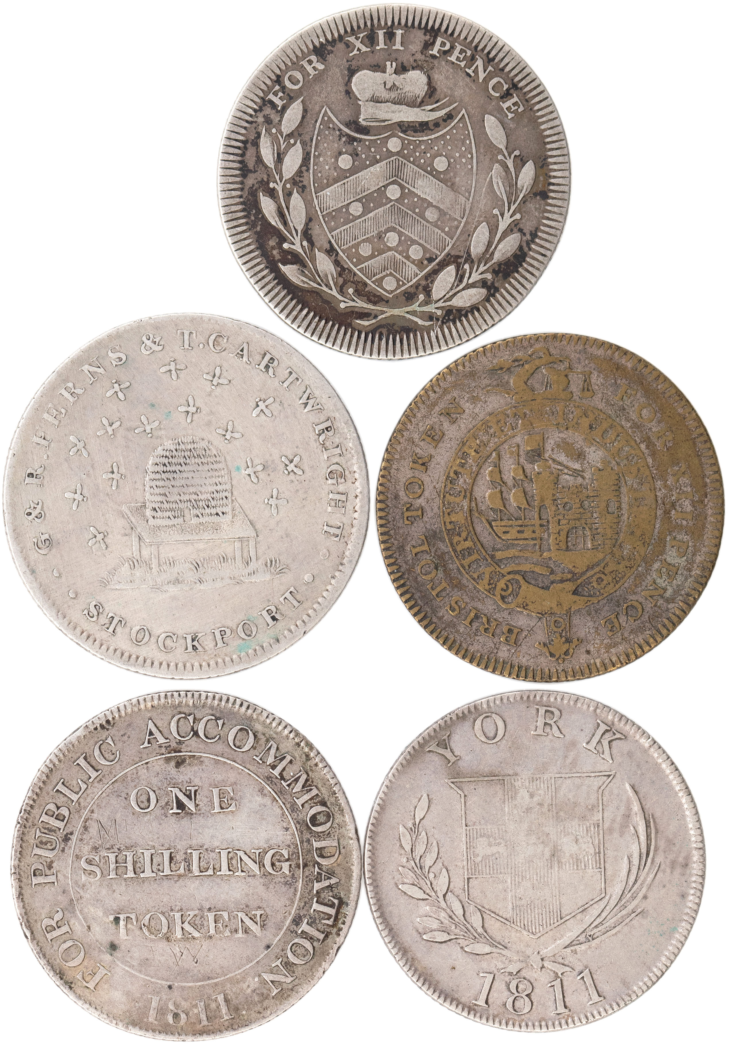 Great Britain, Shilling, 1810s, F - aVF