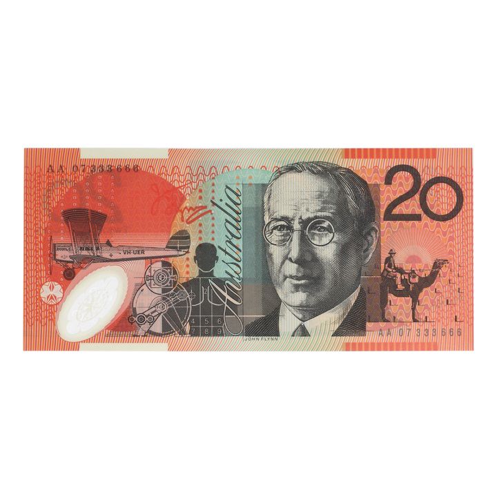 Special Serial - Stevens/Henry, Twenty Dollar, 2007 Uncirculated