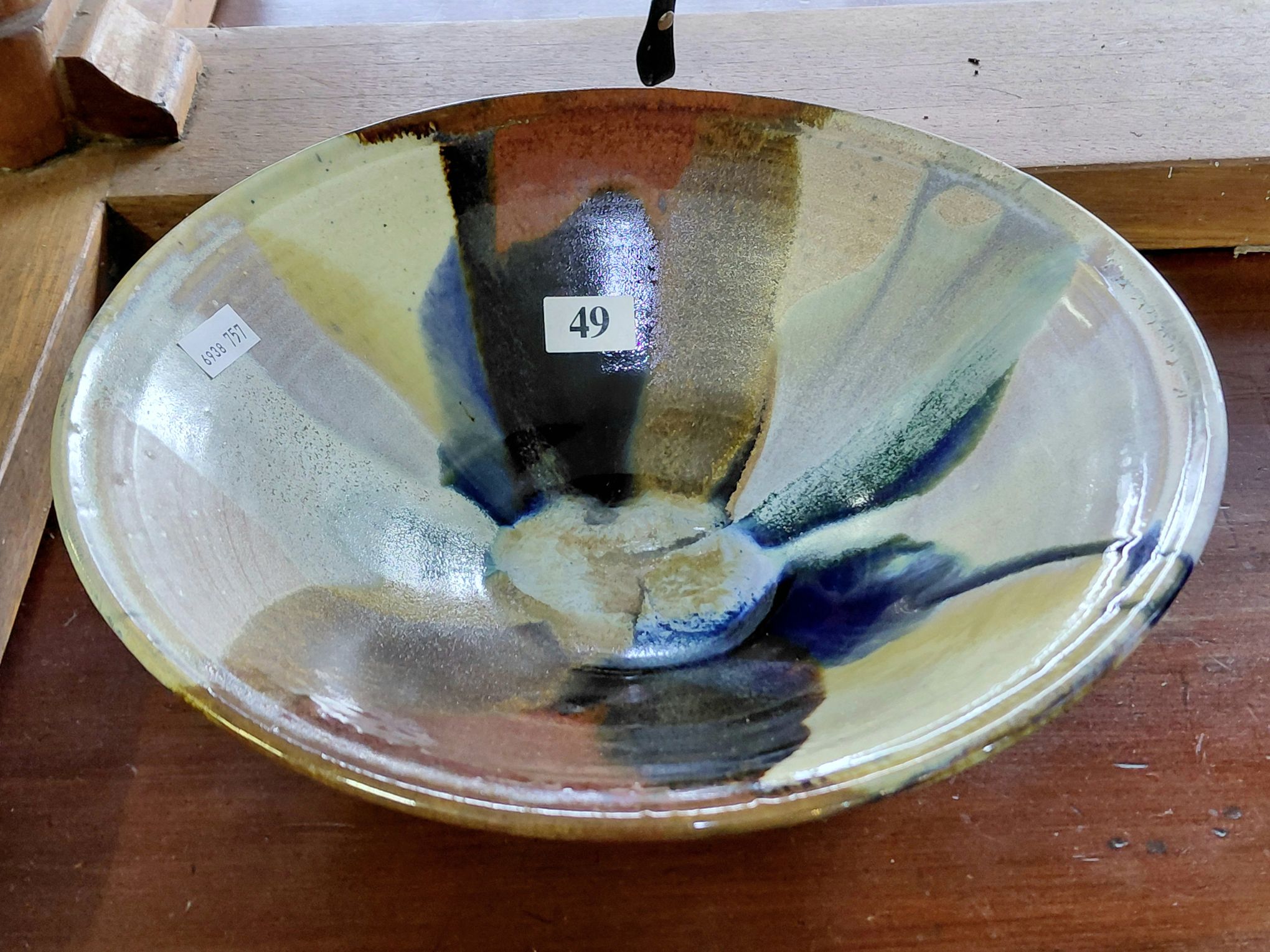 49 · ROS STOLDT POTTERY SERVING BOWL