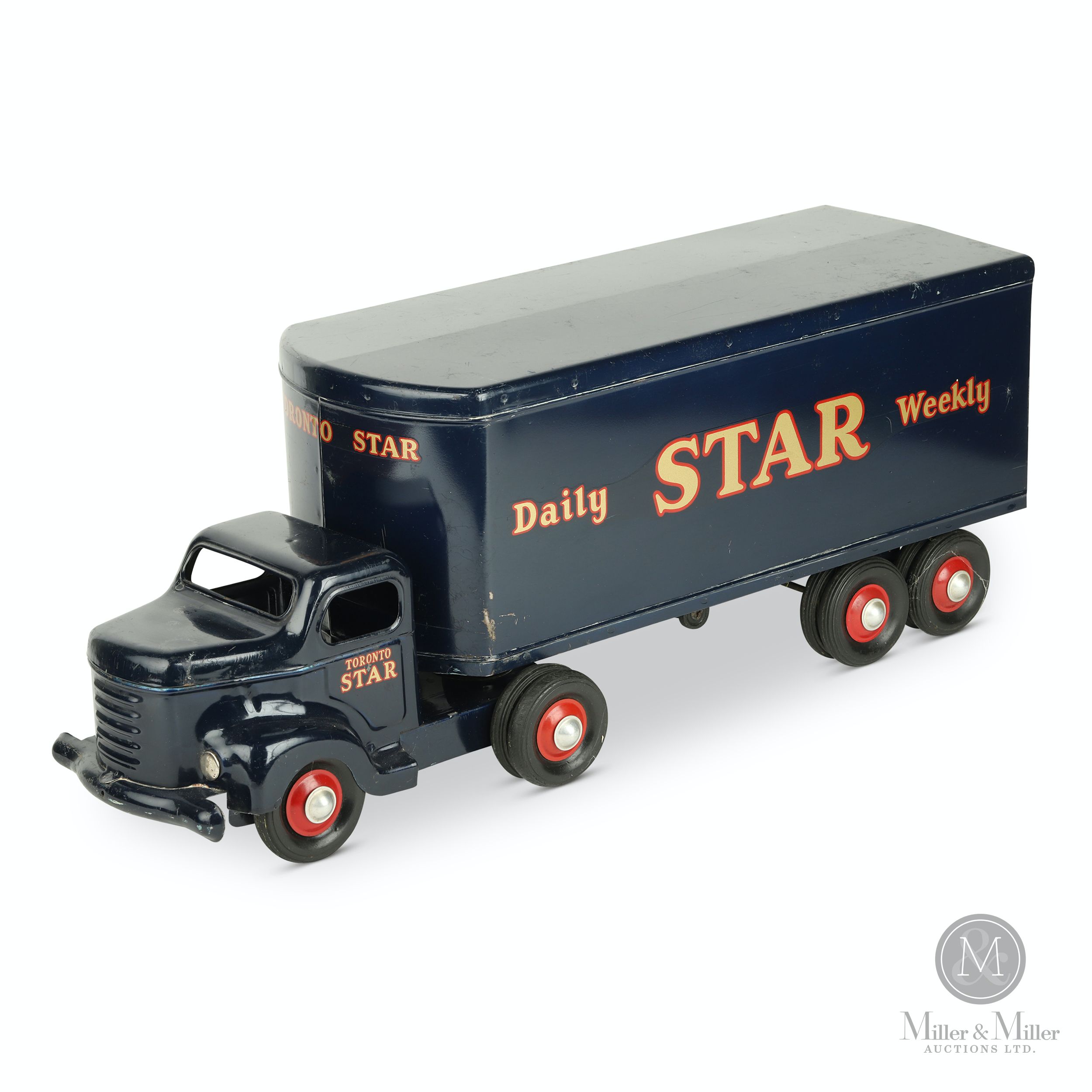 Canada Otaco Minnitoy Pressed Steel Toronto Star Delivery Truck decal set 