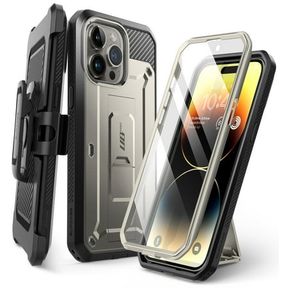 SUPCASE UNICORN BEETLE PRO CASE FOR IPHONE15 PRO MAX 6.7", BUILT-IN SCREEN PROTECTOR & KICKSTAND & BELT-CLIP HEAVY DUTY RUGGED CAS
