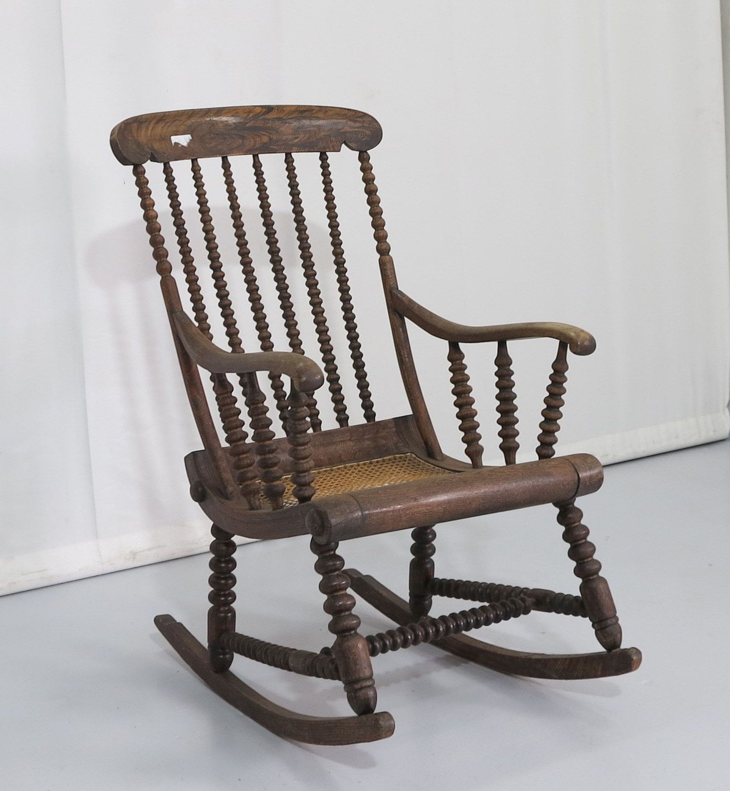 19TH CENTURY BOBBIN TURNED ROCKER | Westgate Walding Auctioneers