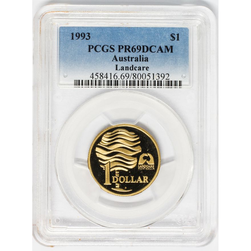 Elizabeth II, One Dollar, Accumulation PR69DCAM