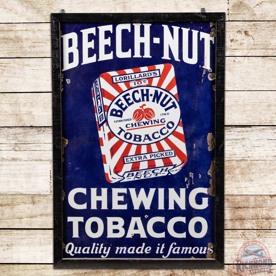 lorillard chewing tobacco Lot Detail Lorillard's Beech-Nut Chewing Tobacco SS