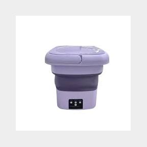6L Foldable Washing Machine For Underwear Socks Portable Household Laundry - Purple -| - 51745/9857 SN B2 (S10)