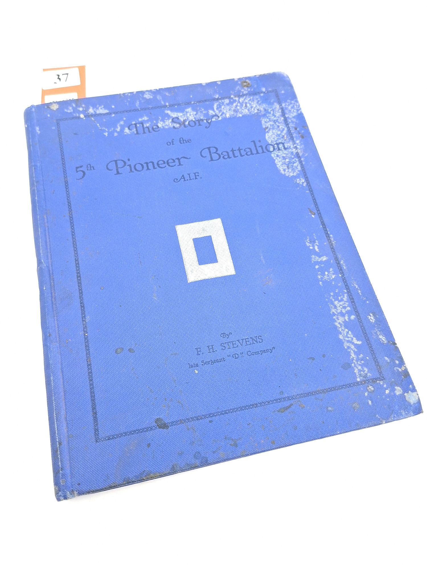 37 · "STORY OF THE 5TH PIONEER BATTALION A.I.F"