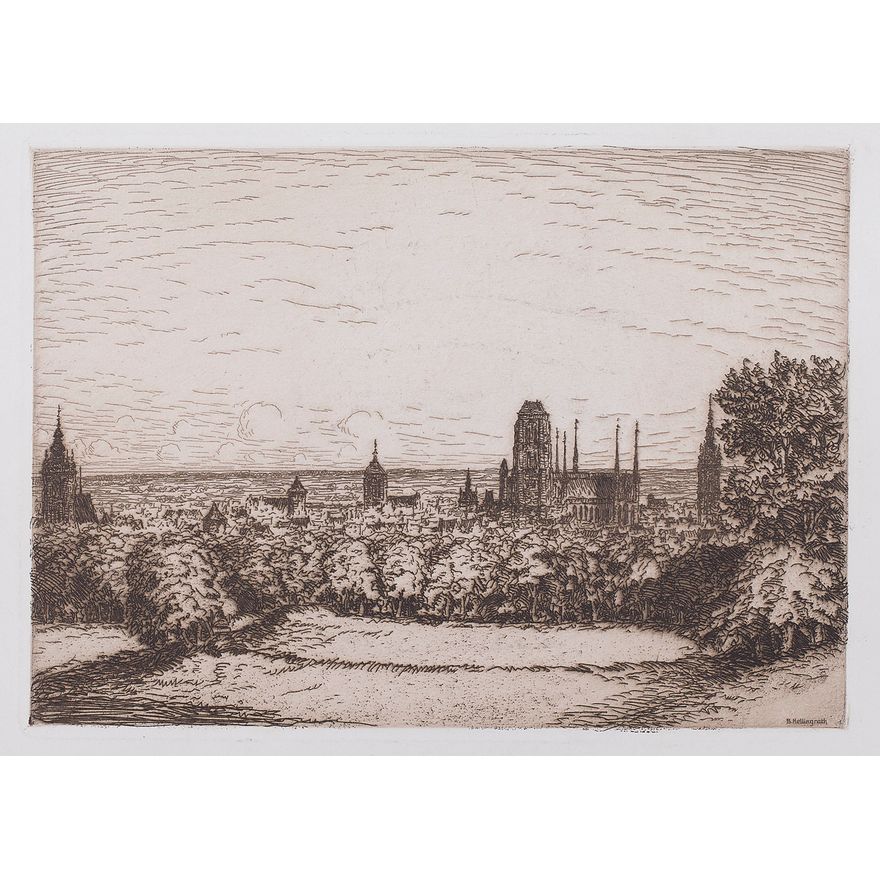 Berthold Hellingrath | Panorama Gdańska
