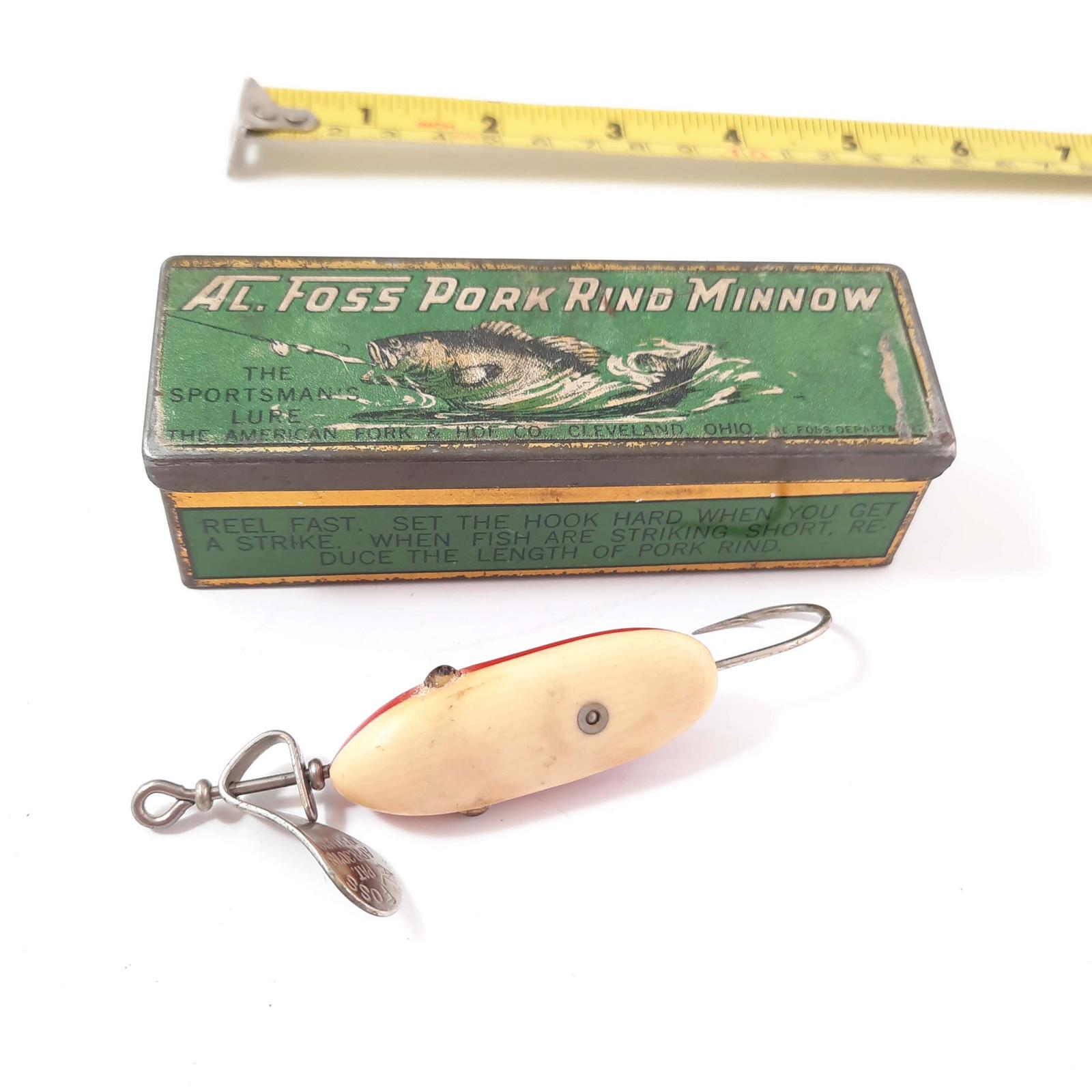 Al Foss Original Vintage Fishing Lures for sale