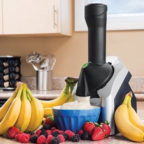 Ice Cream Frozen Yogurt Maker Healthy Dairy Free Fruit Dessert Serve |