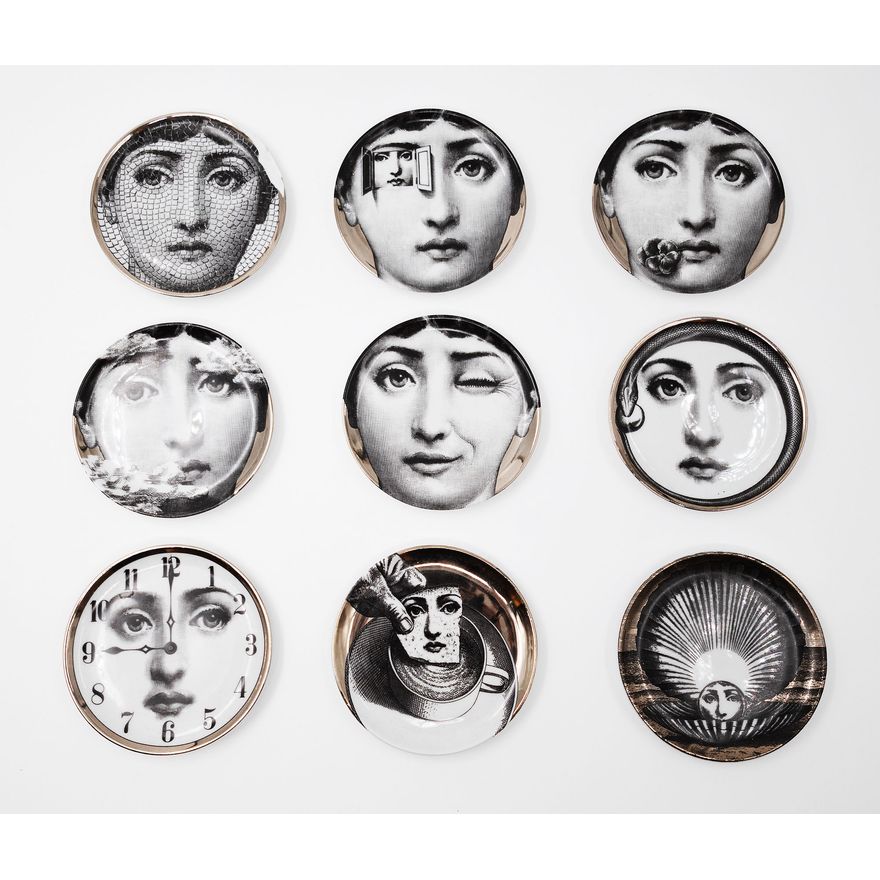 Fornasetti Milano  - Nine Tema & Variazioni Coasters