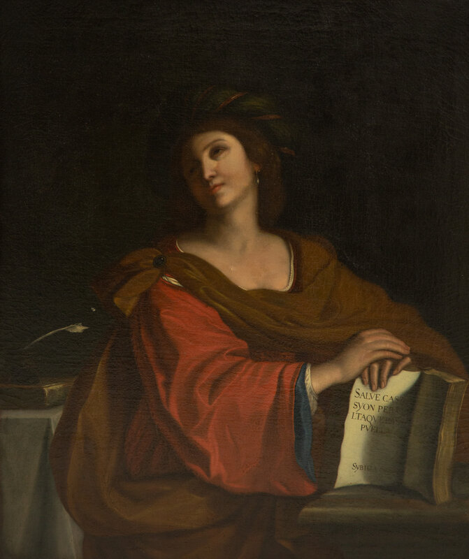 After Guercino
The Samian Sybil