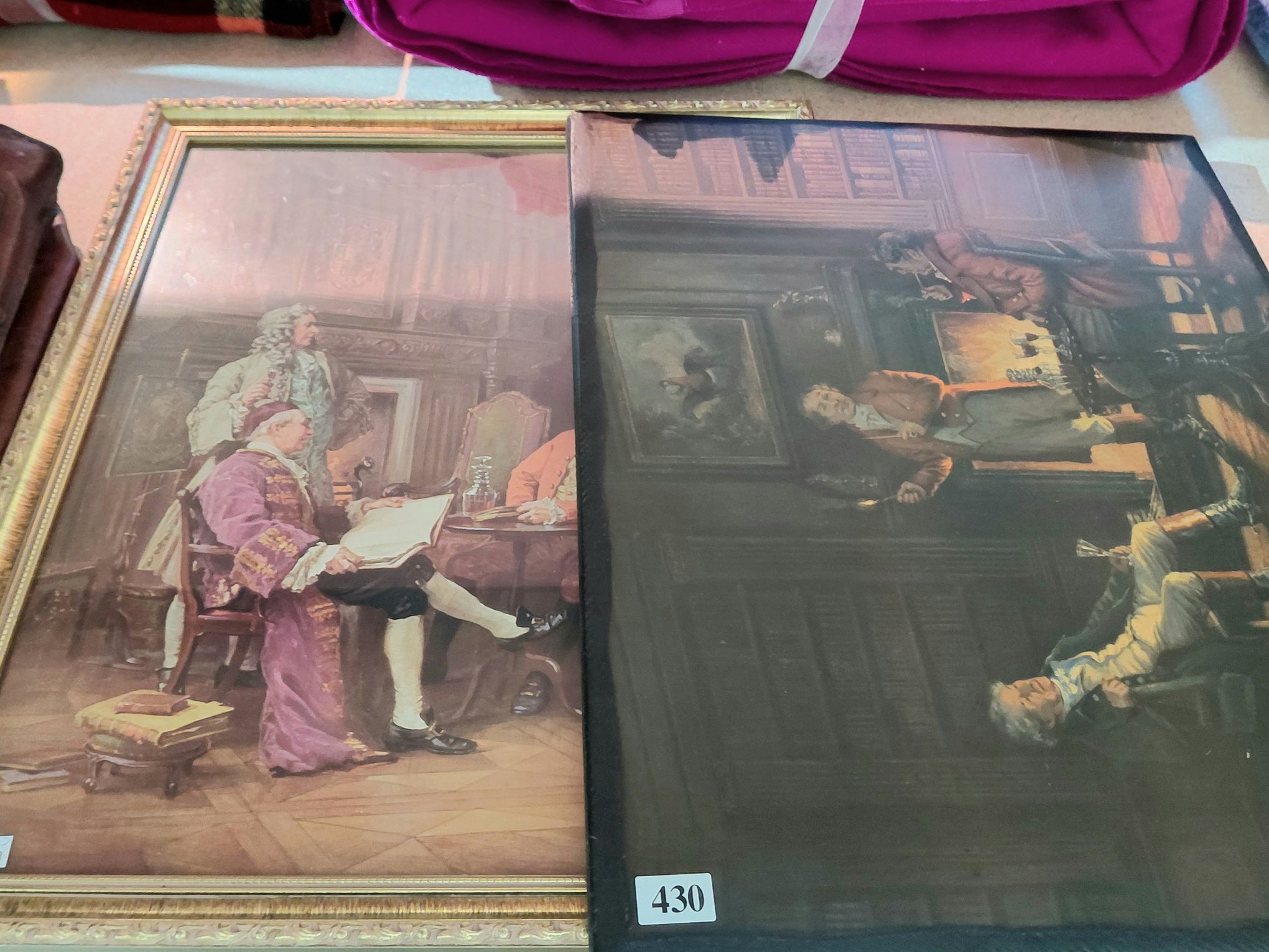 430 · TWO VINTAGE PRINTS