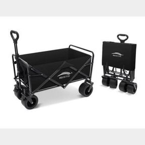 FOLDABLE HEAVY DUTY OUTDOOR CAMPING STORAGE TROLLEY (100*51*57/100CM 180L) - 52055/33178