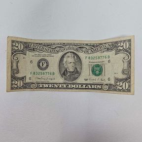 1990 $20 US Federal Reserve Note Atlanta Georgia