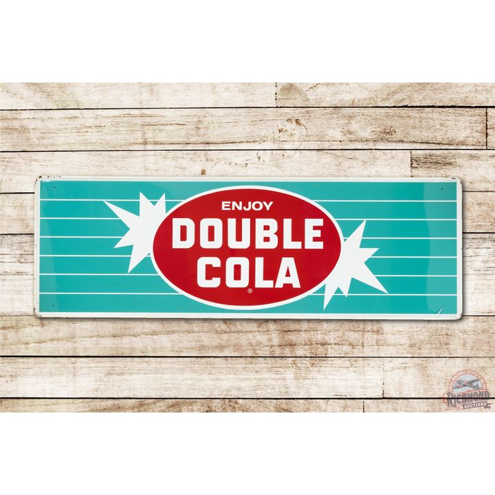 54" Enjoy Double Cola Metal Sign TAC 9