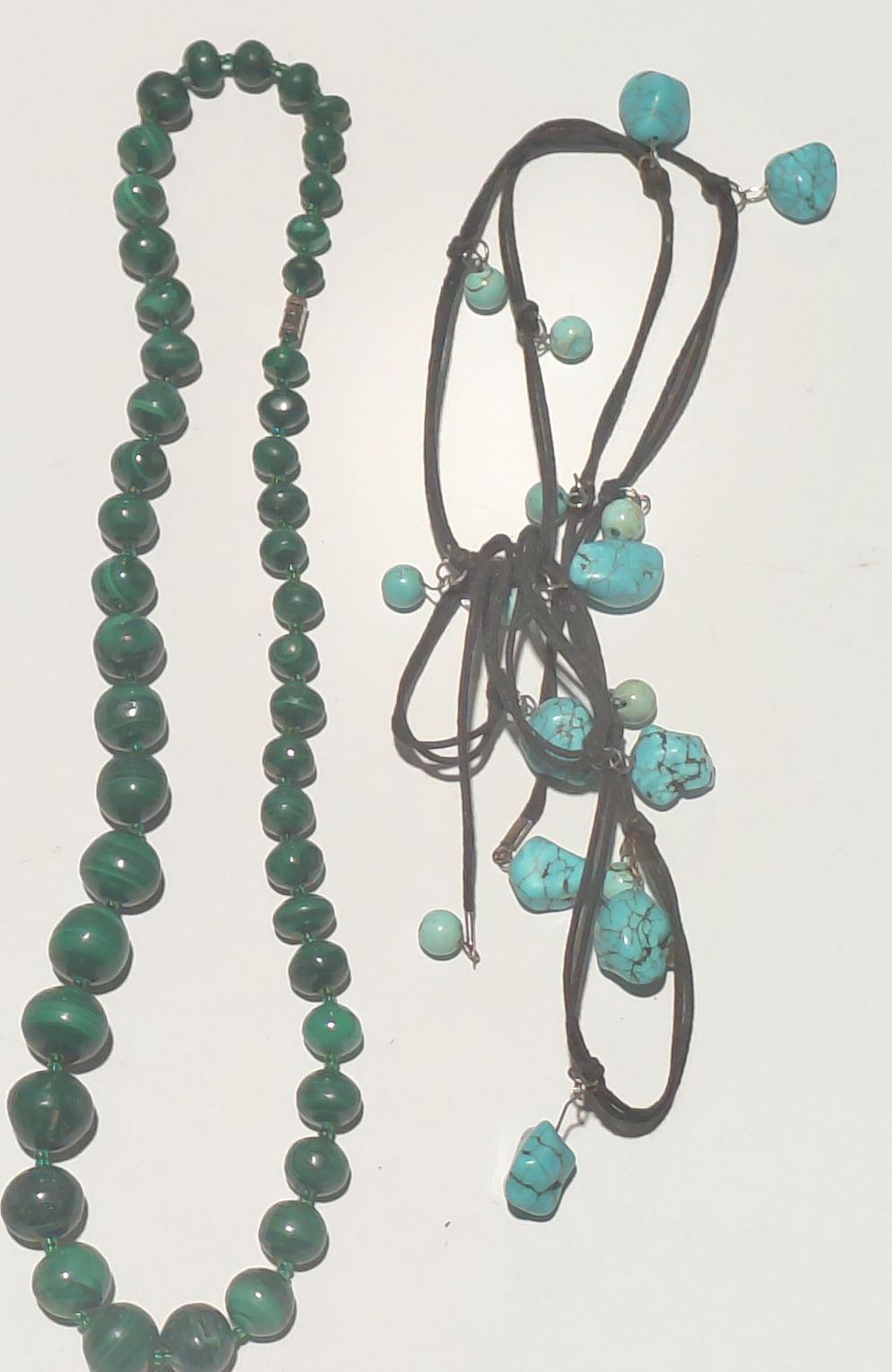 Malachite And Turquoise Necklace