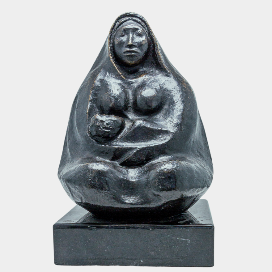 Sold at Auction: Jorge Luis Cuevas (Mexican, b. 1934) Carved Onyx Sculpture