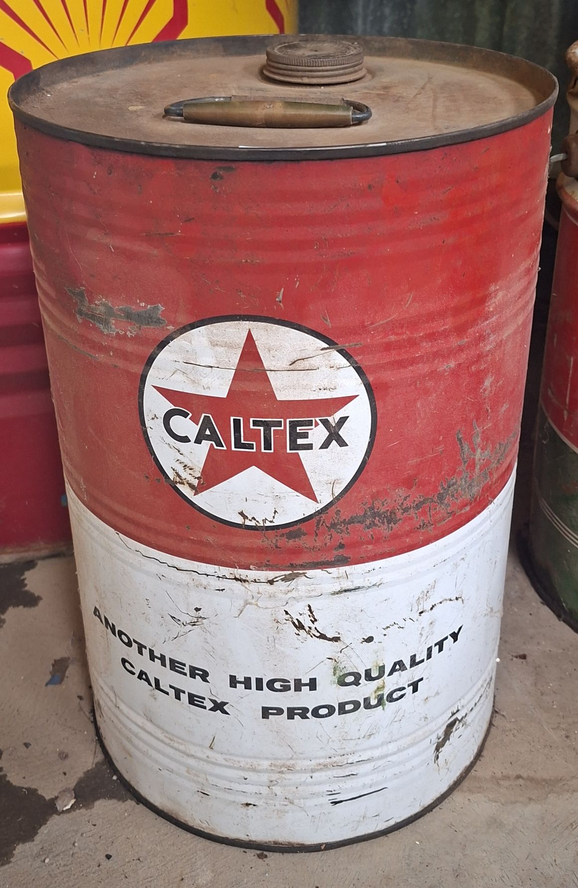 Caltex Oil Drum