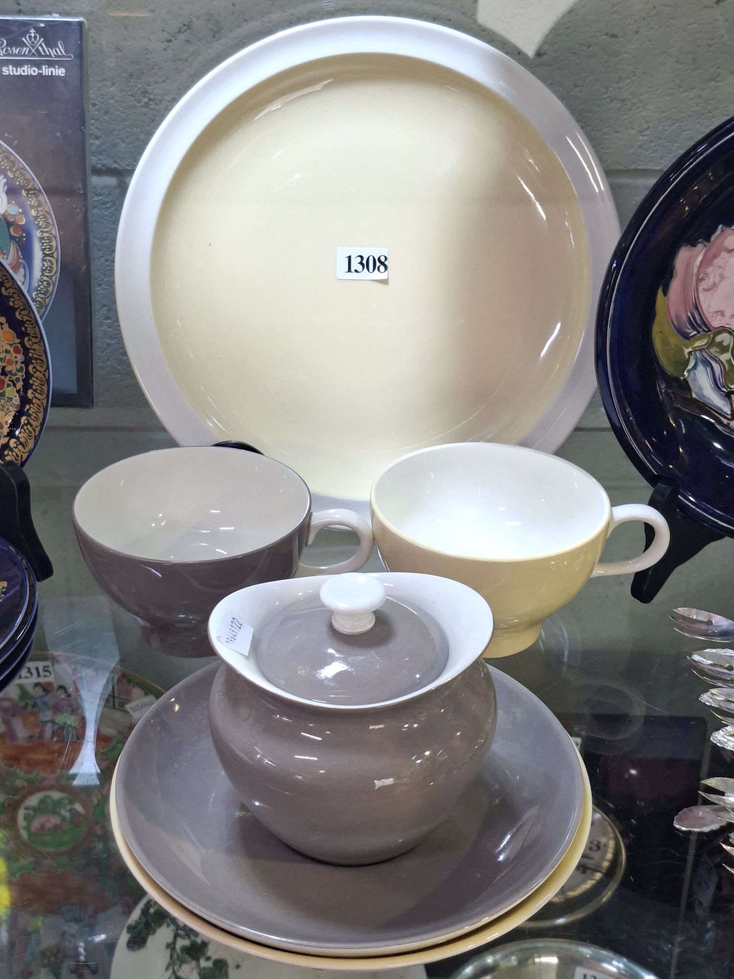 WEDGWOOD TWO TONE TABLEWARE