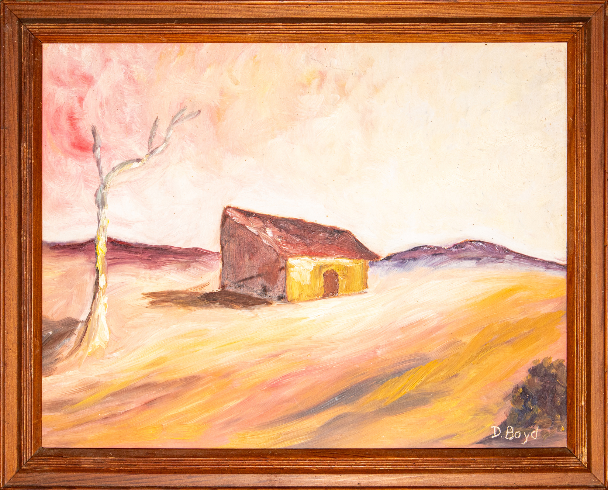 417 · D. Boyd, Untitled 'Alone in the Desert'