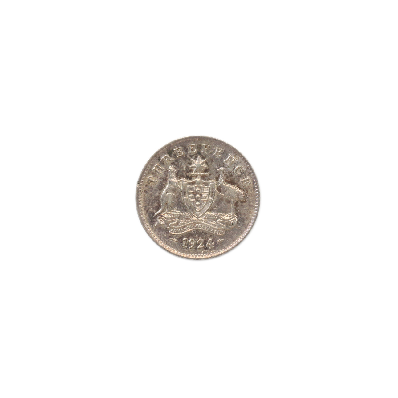 961. · George V, Threepence, 1924, aUNC