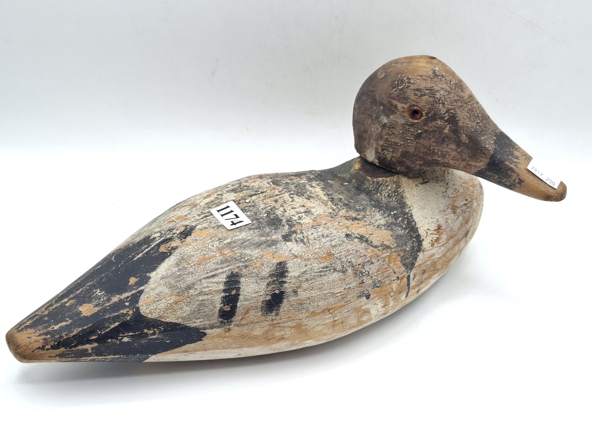 Wooden Decoy Duck